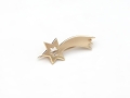  Złota broszka - gwiazda betlejemska
