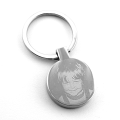 Breloczek okrągły - grawer dedykacji 