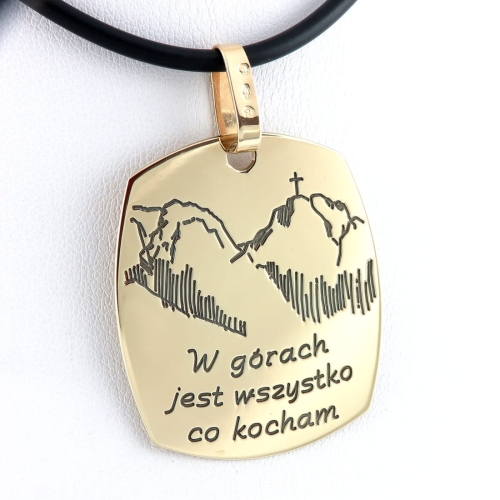 Złoty nieśmiertelnik Giewont