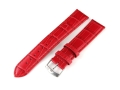 Pasek do zegarka czerwony 20mm