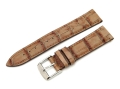 Pasek do zegarka jasny brąz 20mm