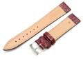 Pasek do zegarka bordowy 18mm