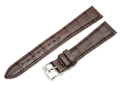 Pasek do zegarka brązowy 18mm