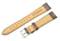 Pasek do zegarka brązowy 18mm