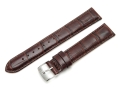 Pasek do zegarka brązowy 18mm