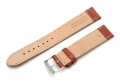 Pasek do zegarka jasny brąz 18mm