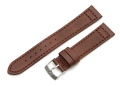 Pasek do zegarka brązowy 18mm