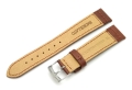Pasek do zegarka brązowy 18mm