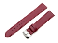 Pasek do zegarka bordowy 18mm