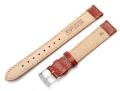 Pasek do zegarka jasny brąz 16mm