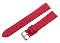 Pasek do zegarka czerwony 18mm