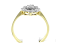 Pierścionek z brylantami 
