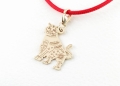 Złoty charms Tygrys
