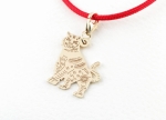 Złoty charms  Tygrys