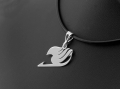 Srebrna zawieszka z logo Fairy Tail