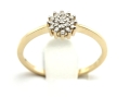 Pierścionek z diamentami