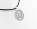 Zawieszka OHM - 24mm z białego złota