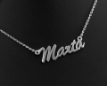 Srebrny naszyjnik Marta