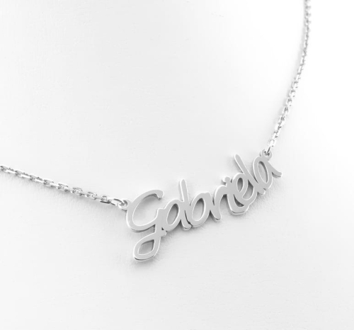 Srebrny naszyjnik Gabriela