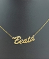 Złoty naszyjnik Beata