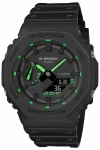 Zegarek Casio męski G-Shock  Octagon Neon GA-2100-1A3ER Accent Series "CasiOak" Carbon Core Guard 