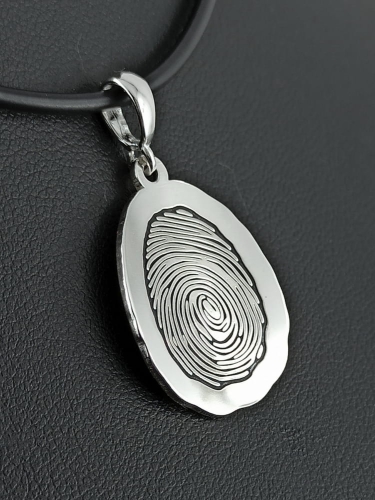 Zawieszka z odciskiem palca