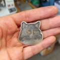 Srebrna zawieszka grawerowana 3D