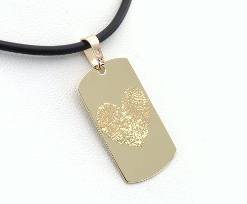 Złoty niesmiertelnik podłużny 27 mm