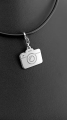 Srebrny charms aparat fotograficzny