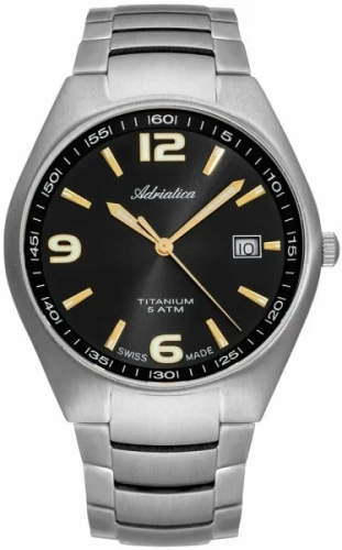 Zegarek Adriatica męski A1069.415GQ Titanium