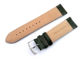 Pasek do zegarka zielony półmat 22 mm