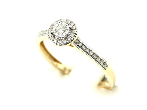 Pierścionek z diamentami