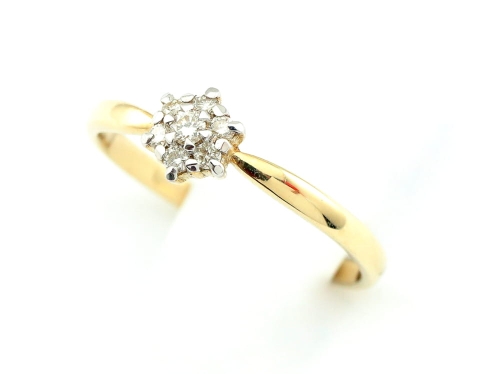 Pierścionek z diamentami 