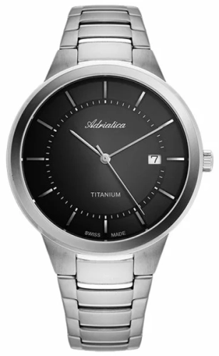 Zegarek Adriatica męski A1282.4116Q Titanium Sapphire