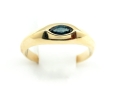 Pierścionek z szafirem
