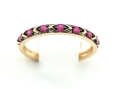 Pierścionek z rubinami
