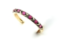 Pierścionek z rubinami