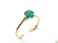 Pierścionek ze szmaragdem