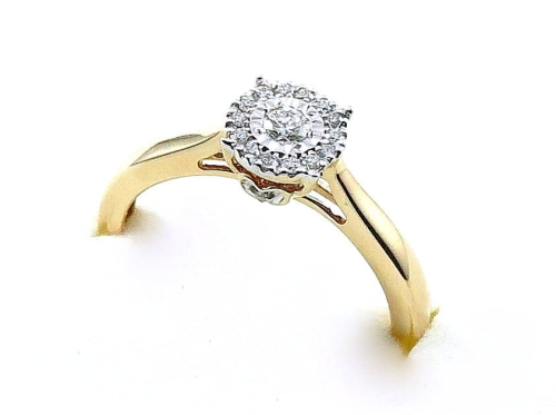 Pierścionek z diamentami