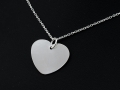 Srebrna zawieszka serce