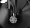 Srebrnny wisior Pentagram