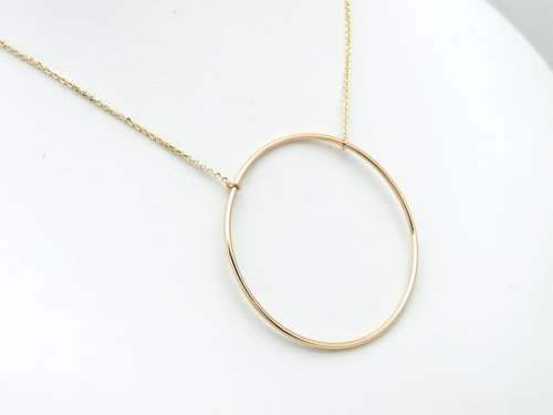 Złoty naszyjnik Karma