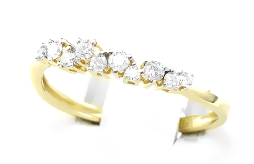 Pierścionek z diamentami