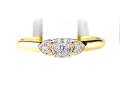 Pierścionek z brylantami 