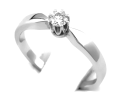  Pierścionek z brylantem