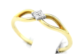 Pierścionek z brylantami 