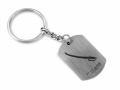  Srebrny Breloczek do kluczy z grawerem.