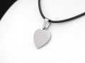 Serduszko ze stali szlachetnej pod grawerunek