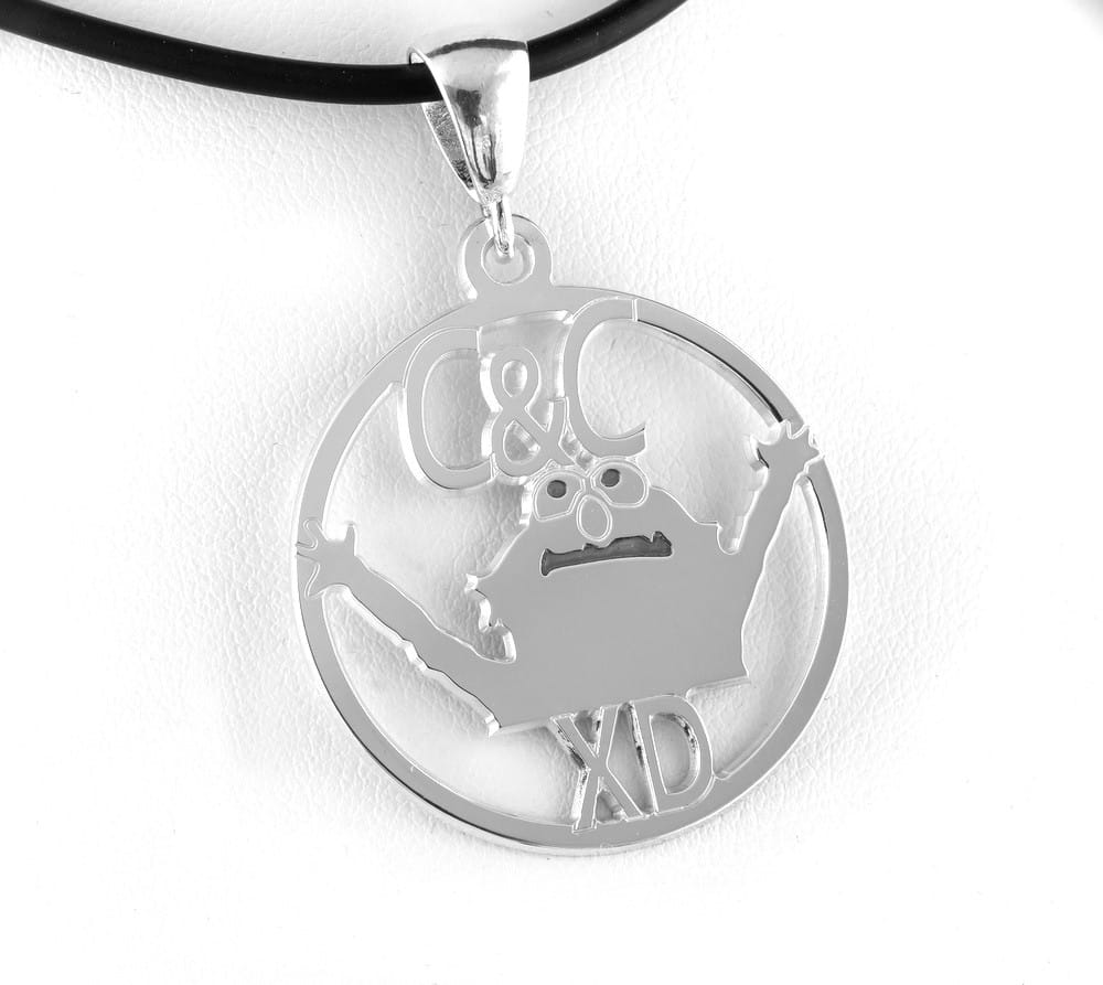 Srebrna zawieszka z Elmo