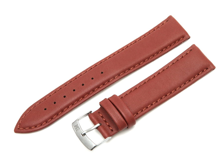 Pasek do zegarka jasny brąz 20mm